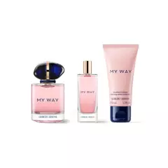 GIORGIO ARMANI - Set Perfume Mujer My Way Eau de Parfum 90ml + 15ml + Loción Corporal 50ml Giorgio Armani