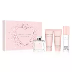RALPH LAUREN - Set Perfume Mujer Romance Edp 100Ml + Body Lotion 75Ml + Shower Gel 75Ml + Body Mist 150Ml Polo Ralph Lauren