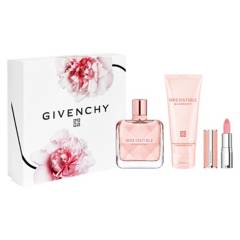 GIVENCHY - Set de fragancia femenina Irresistible Eau de Parfum 50 ml + Crema corporal humectante 75 ml + Mini labial Rose Perfecto Givenchy