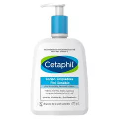 CETAPHIL - Loción Limpiadora para Pieles Sensibles 473 ml Cetaphil