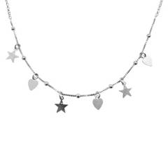 FIGAL ALTA JOYERIA - Figal Alta Joyeria Collar Estrella Corazón