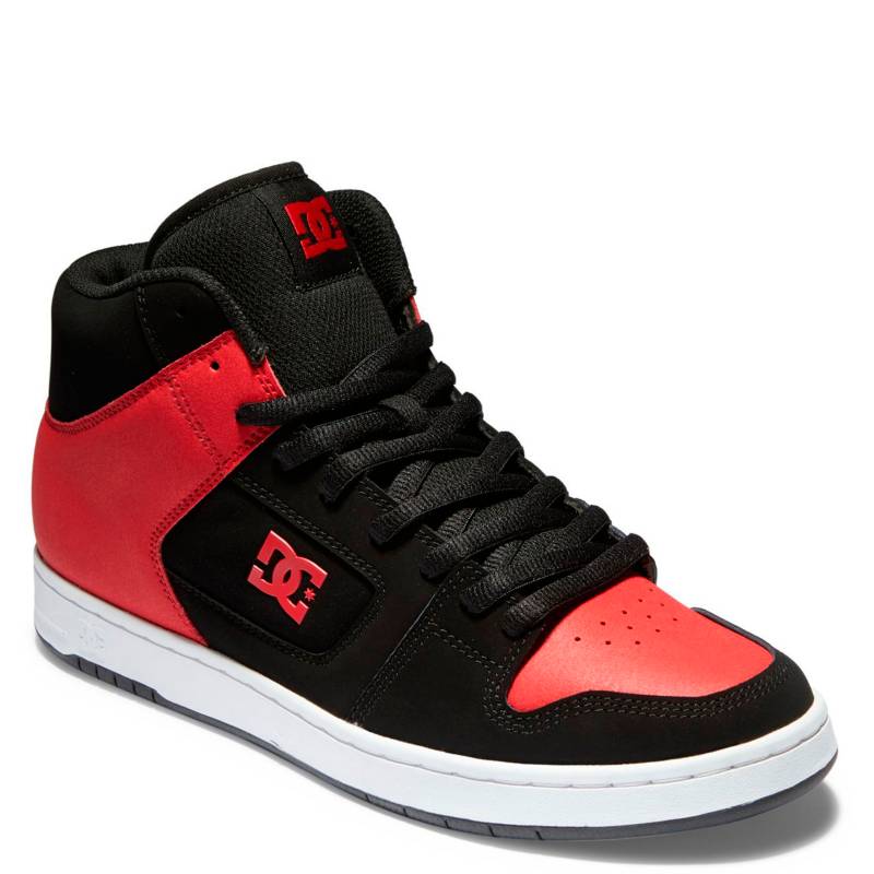 DC SHOES Manteca 4 Hi BLR Zapatilla Urbana Hombre Cuero Rojo DC