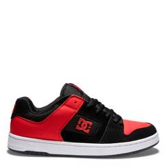 DC SHOES - Manteca 4 BAH Zapatilla Urbana Hombre Cuero Rojo DC Shoes