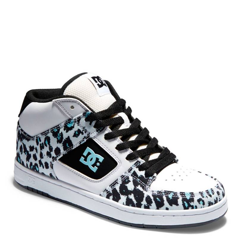 DC SHOES Manteca 4 Mid Cheetah Print Zapatilla Mujer Cuero DC