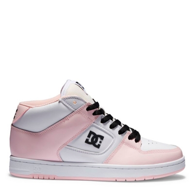 DC SHOES Manteca 4 Mid Light Pink Zapatilla Mujer Cuero DC