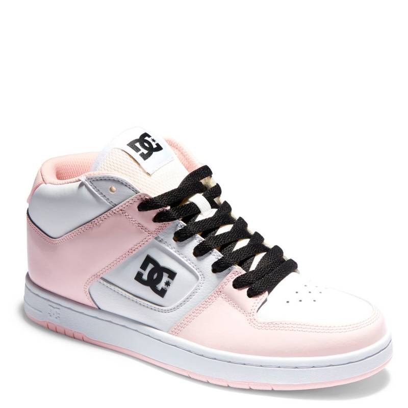 DC SHOES Manteca 4 Mid Light Pink Zapatilla Mujer Cuero DC Shoes