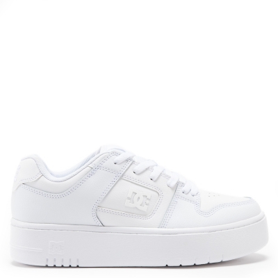 Manteca 4 Platform White Zapatilla Mujer Cuero Dc Shoe Knasta Chile