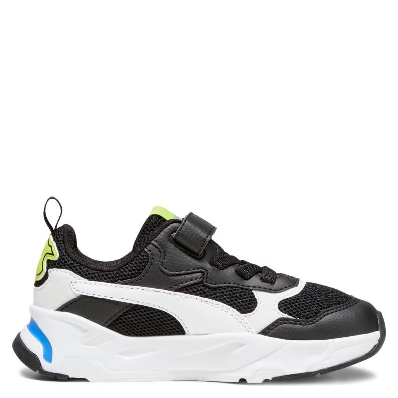 PUMA Trinity Ac Ps Zapatilla Urbana Niño Cuero Negro Puma