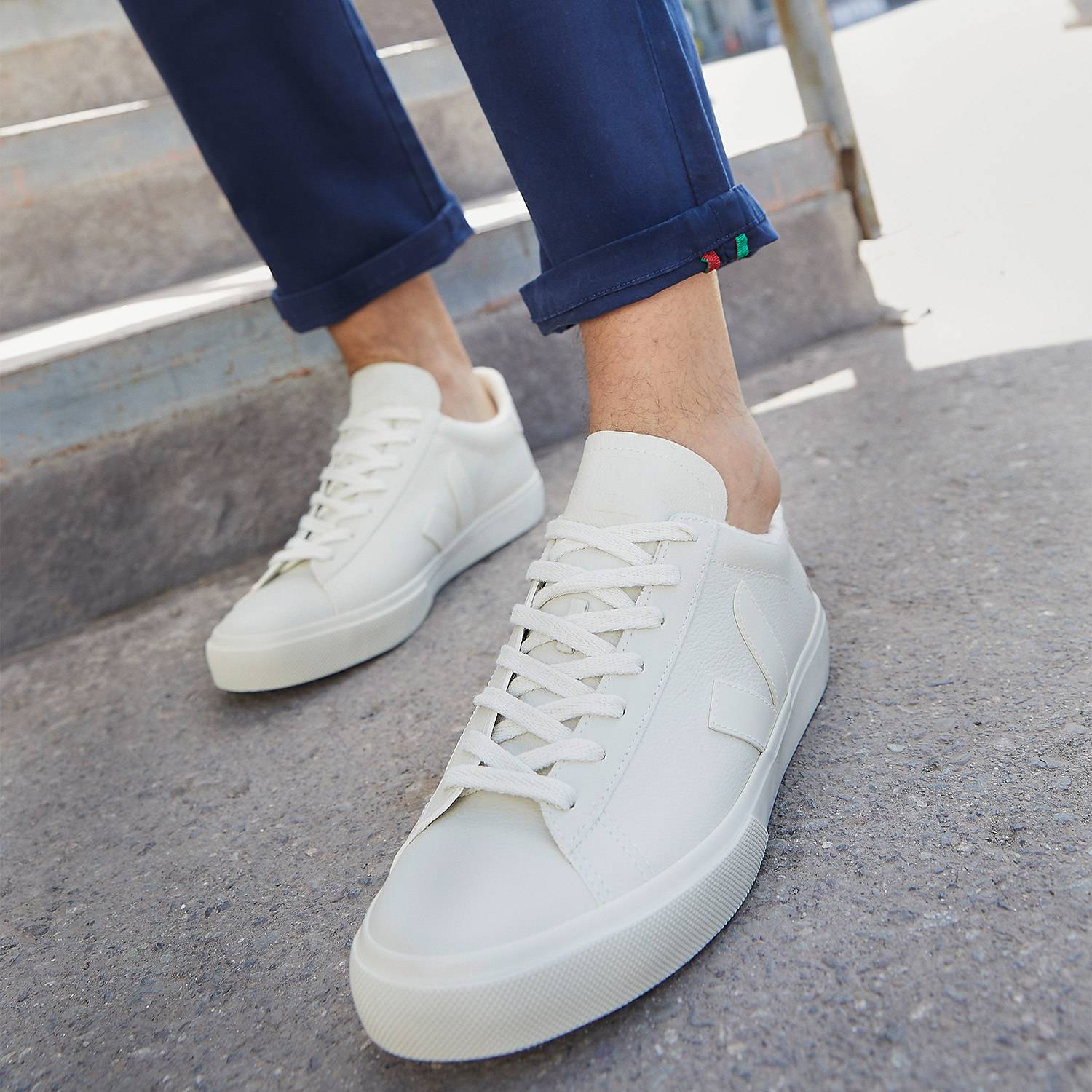 Ripley - ZAPATILLAS URBANAS VEJA PARA HOMBRE DE CUERO ESPLAR