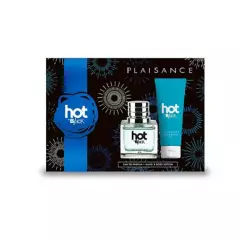 PLAISANCE - Set Perfume Mujer Hot In Black EDP 80ml + Crema 75ml Plaisance