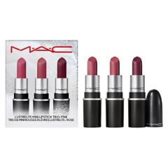 MAC - Set de Labiales M∙A∙C LustreLite Mini Lipstick Trio: Pink Mac Cosmetics