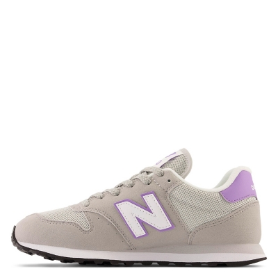 Zapatillas Urbana Mujer New Balance 500 Gris/Roja.