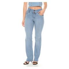WADOS - Jeans Recto Tiro Medio Mujer Wados