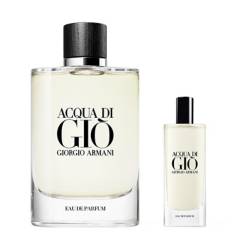 GIORGIO ARMANI - Set Perfume Hombre Acqua di Gio Eau de Parfum 125ml + 15ml Giorgio Armani