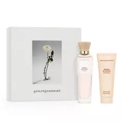 ADOLFO DOMINGUEZ - Set Perfume Mujer Rosas Blancas Edt 120Ml + Body Lotion 75Ml Adolfo Domínguez