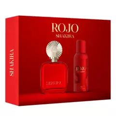 SHAKIRA - Set Regalo Shakira Perfume Mujer Rojo EDP 80ml + Desodorante 150ml Shakira