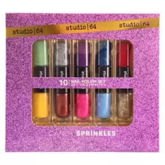STUDIO 64 - Set Esmaltes De Uñas Candy Sprinkle Studio 64