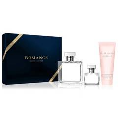 RALPH LAUREN - Set Perfume Mujer Romance EDP 100 ml + 50 ml + 75 ml Polo Ralph Lauren