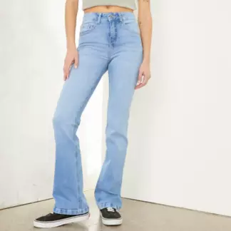 AMERICANINO - Jeans Mujer Boot Cut Algodón Tiro Medio Americanino