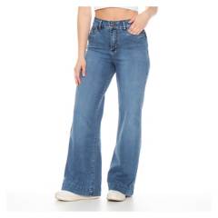 WADOS - Jeans Flare Tiro Alto Mujer Wados