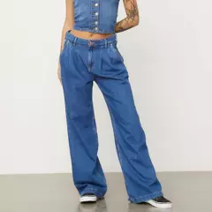 AMERICANINO - Jeans Straight Tiro Medio  Mujer Americanino