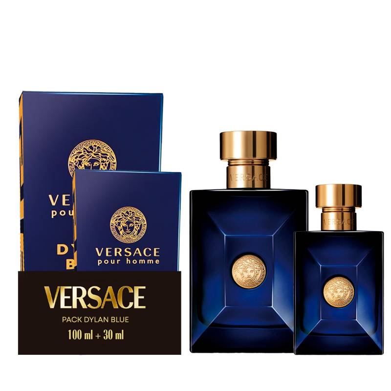 VERSACE - Set Perfume Hombre Dylan Blue EDT 100Ml + 30Ml Versace