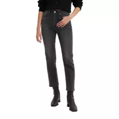 LEVIS - Jeans Straight Tiro Alto Mujer Levis