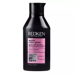 REDKEN - Shampoo Sin Sulfatos Brillo Intenso Cabello Con Color Acidic Color Gloss 300ml Redken