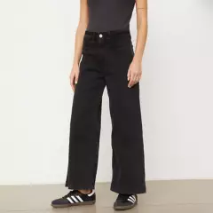 AMERICANINO - Jeans Culotte Tiro Alto Algodón Mujer Americanino