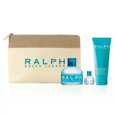RALPH LAUREN - Set Perfume Mujer Ralph Edt 100 Ml + 7Ml + 100 Ml Body Lotion Ralph Lauren