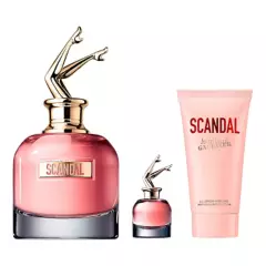 JEAN PAUL GAULTIER - Set Scandal Eau de Parfum 80 ml + Perfumed Loción Corporal 75 ml + Eau de Parfum 6 ml