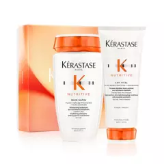 KERASTASE - Set Cabello Seco Nutritive Shampoo 250Ml + Acondicionador 200Ml Kérastase Loreal Professionnel