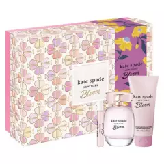 KATE SPADE - Set Perfume Kate Spade Bloom Edt 100Ml+ Body Lotion 100Ml+Perfumero 7,5Ml Kate Spade