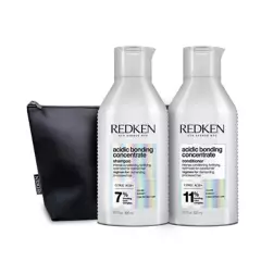 REDKEN - Set ABC Reparación Intensa Cabello Dañado Acidic Bonding Concentrate Shampoo Sin Sulfatos 300ml + Acondicionador 300ml