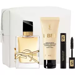 YVES SAINT LAURENT - Set Perfume Mujer Libre EDP 50ml + Crema Corporal 50ml + Mini Mascara volume Effet Faux Cils Yves Saint Laurent