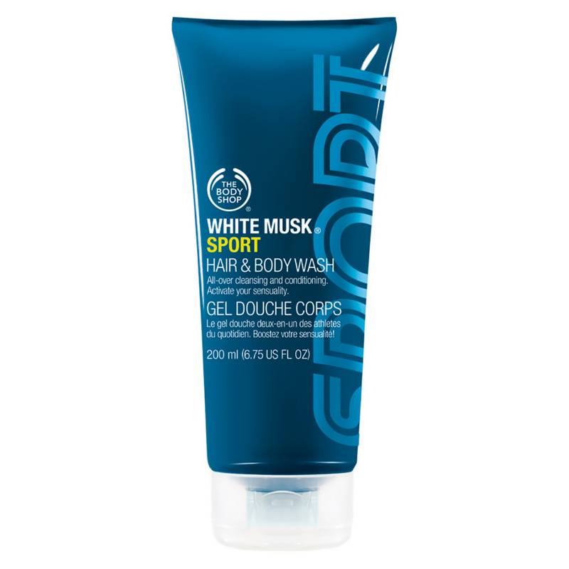 THE BODY SHOP - Body Wash White Musk Sport For Men 200Ml The Body Shop