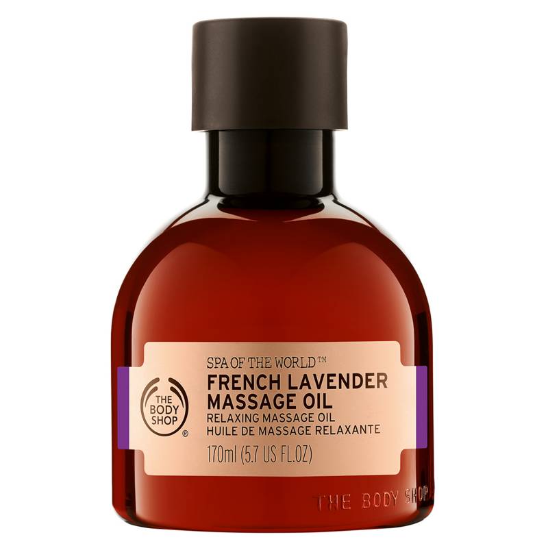 THE BODY SHOP - SPA OF THEWORLD FRENCH LAVENDER MASSAGE OIL 170ML