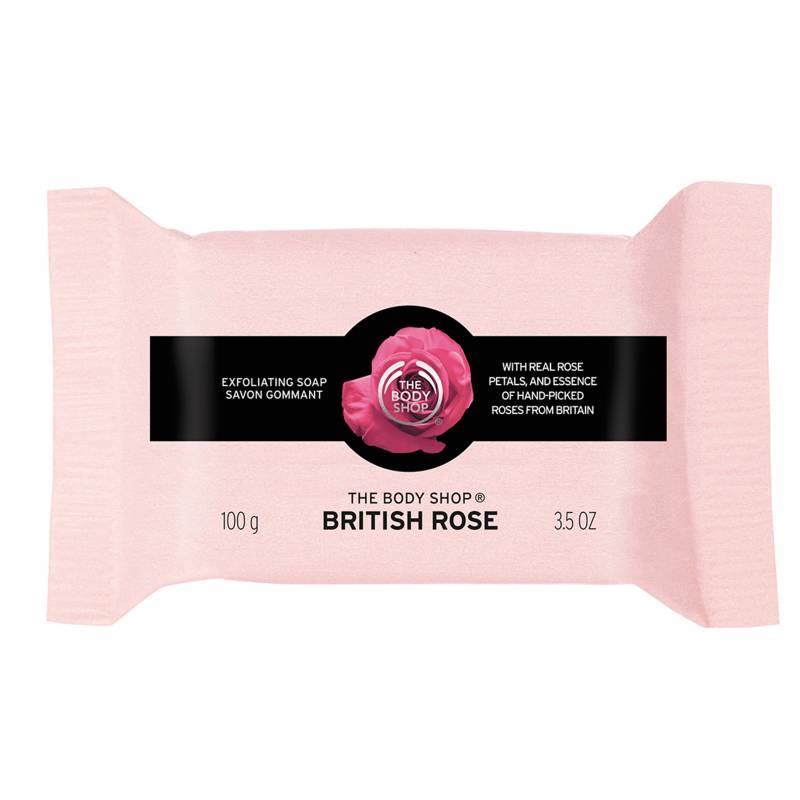 THE BODY SHOP - Jabon British Rose 100 gr The Body Shop
