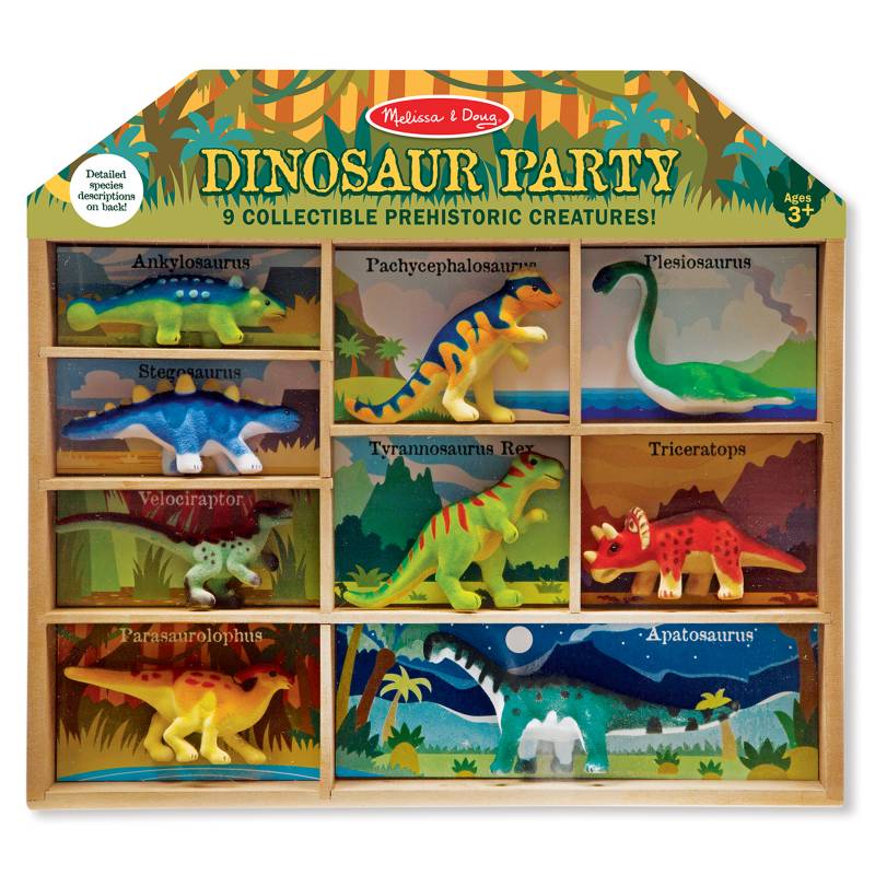 MELISSA & DOUG - Set Dinosaurios Coleccionables Melissa & Doug