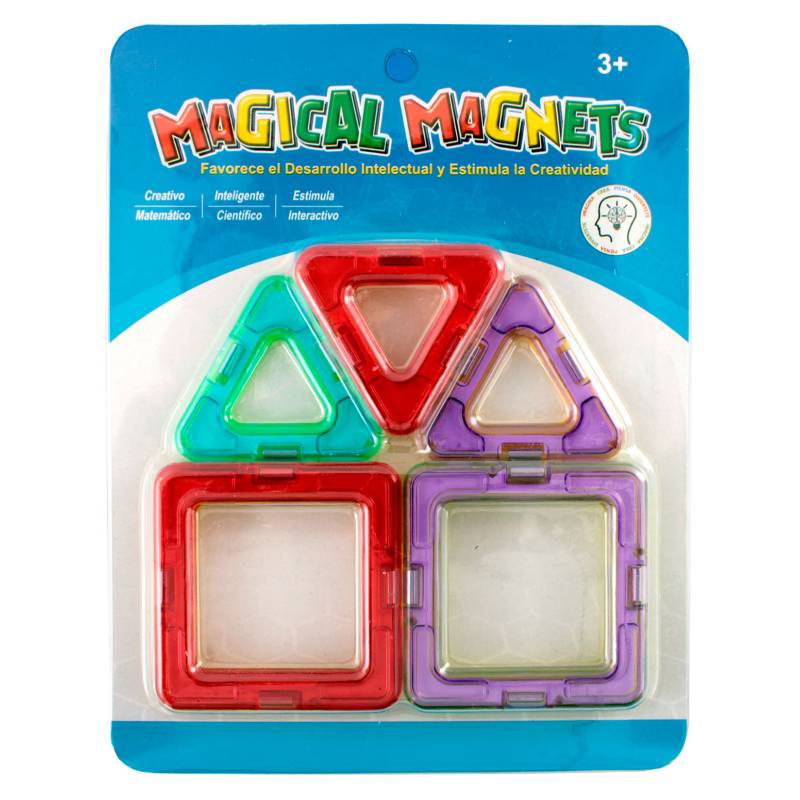 Magical Magnets - Juego Armable Magnetos 8 Piezas