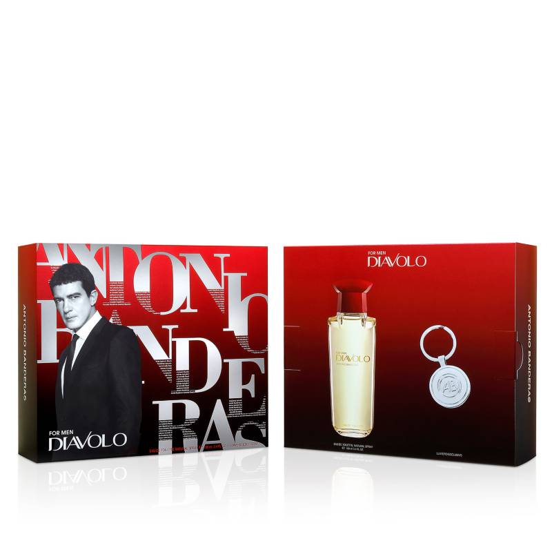 Antonio Banderas - Set Perfume Diavolo EDT 100 ML + Llavero