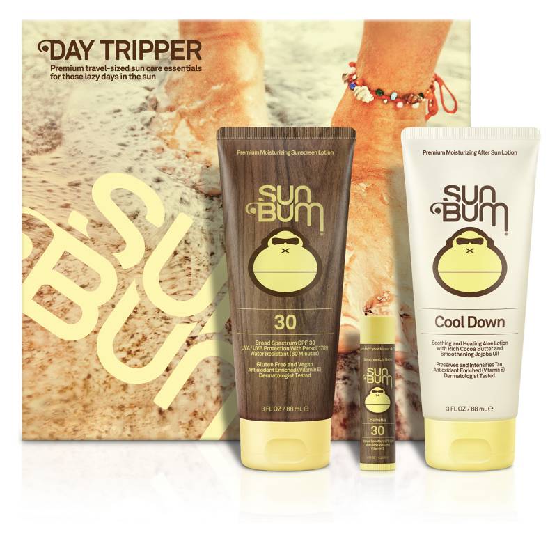 Sun Bum - Set Bloqueador Solar Protector Aloe + Crema Lipstick + Cool Down
