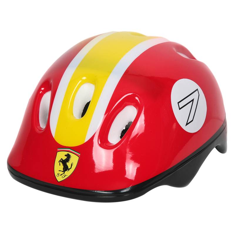 Ferrari - Casco junior rojo