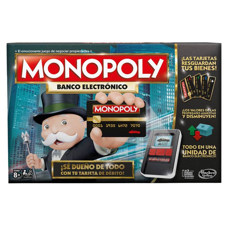 MONOPOLY - Juegos De Mesa Monopoly Banco Electrónico Nuevo