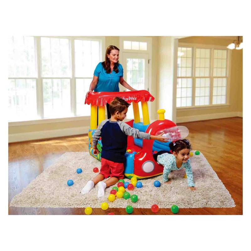 BESTWAY - Tren Inflable Ball Pit