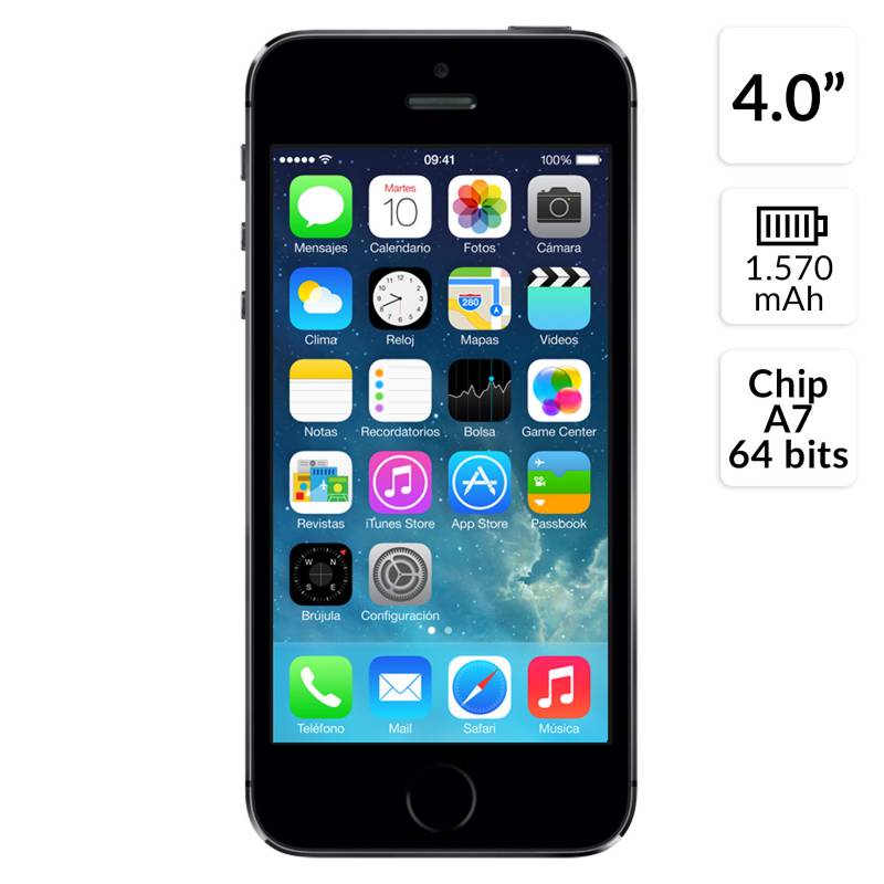  - CLARO IPHONE 5S SILVER(D)