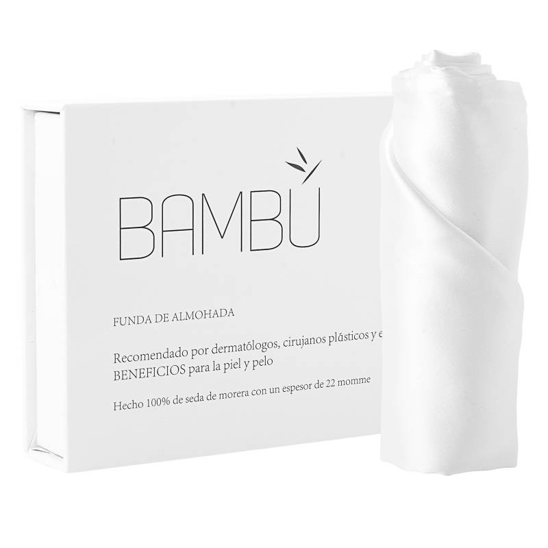 BAMBU - Funda Seda Para Almohada Bambu
