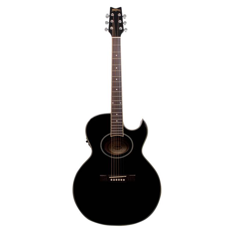Washburn - Guitarra Electroacústica 39"  69WEA9B Negro
