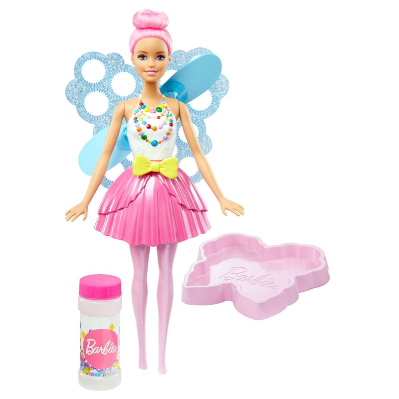 BARBIE - Barbie Muñeca Hada Burbujas Mágicas