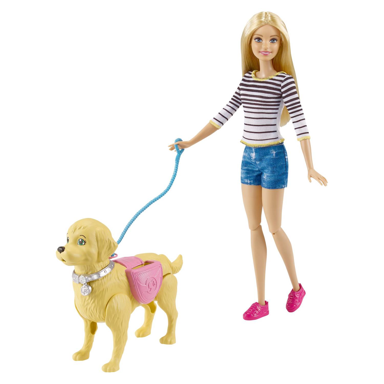 BARBIE Barbie Muñeca Paseo de Perritos | falabella.com